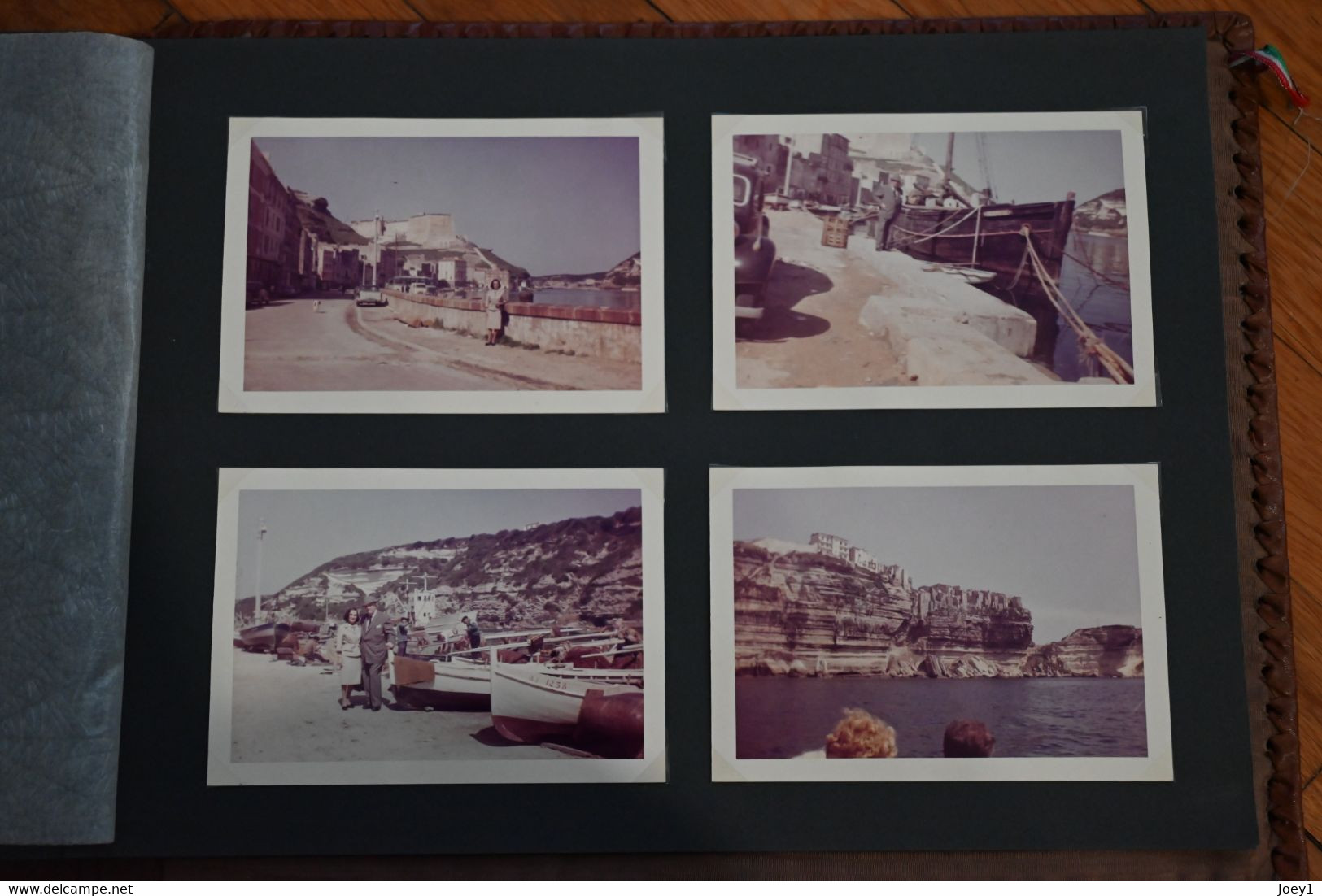 1 lot de 3 Albums photos vacances couleurs années 60 Europe, Afrique du nord, Liban.160 photos