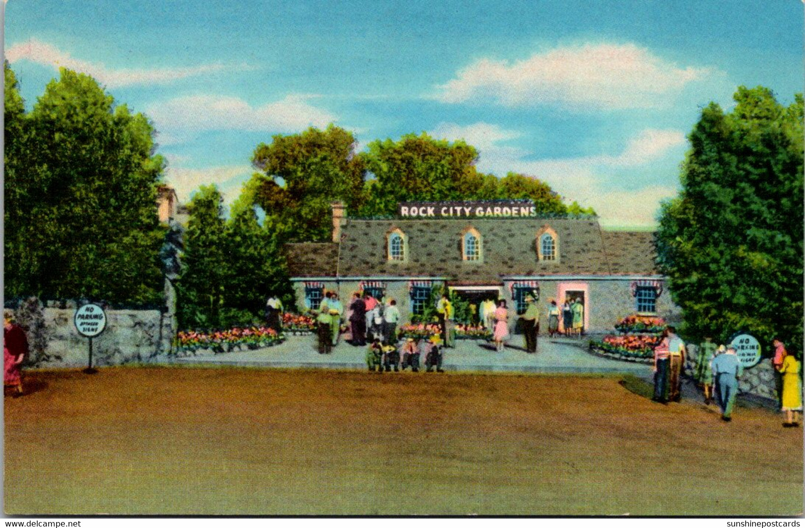 Tennessee Chattanooga Entrance To Rock City Gardens Atop Lookout Mountain - Chattanooga