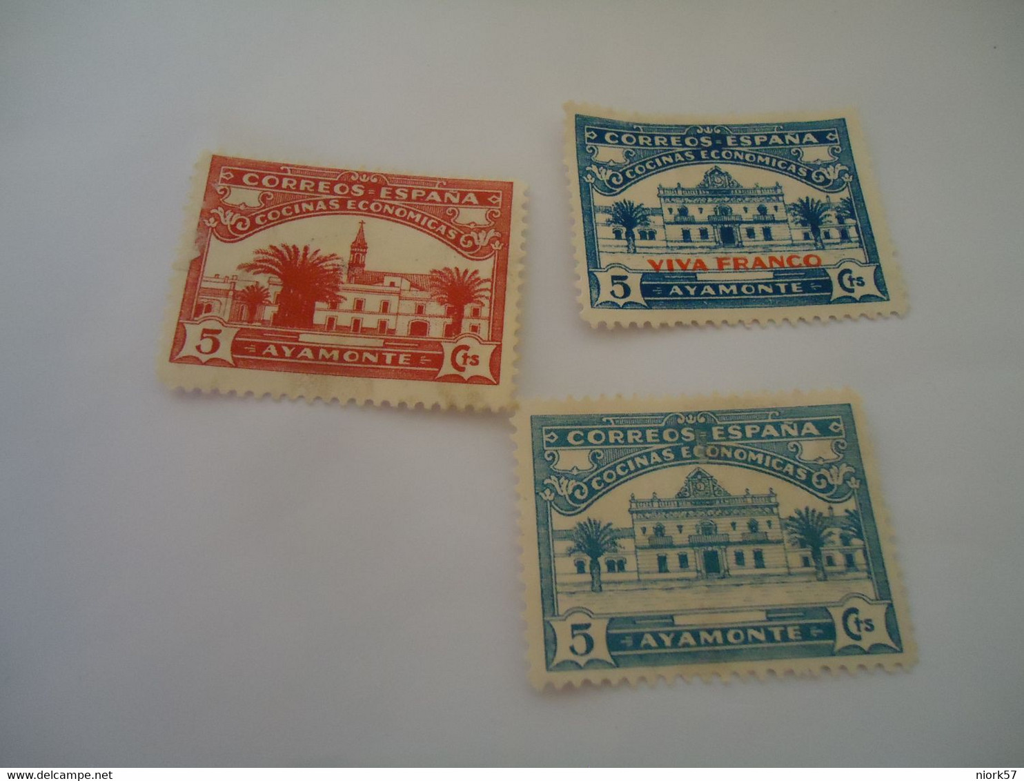 COCINAS ECONOMICAS  SPAIN  3  MLN   STAMPS - Altri & Non Classificati