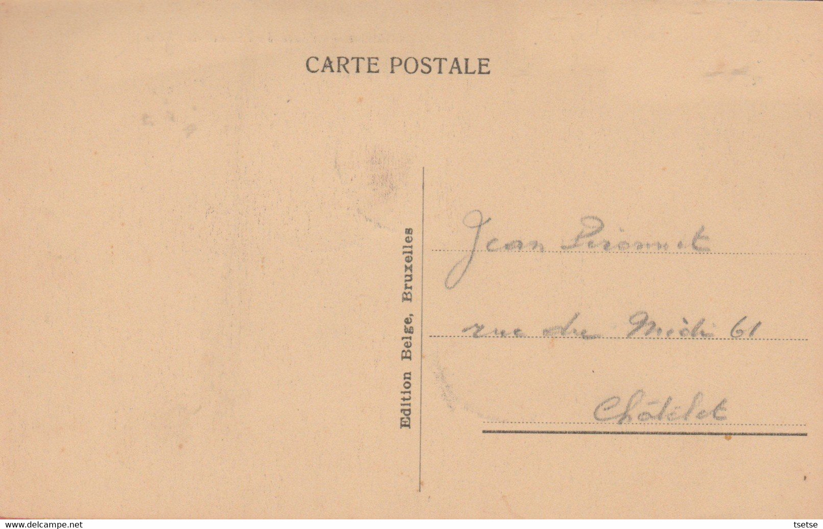 Châtelet - Place De L'Hôtel De Ville ... Oblitération Spéciale - 1933 ( Voir Verso ) - Chatelet