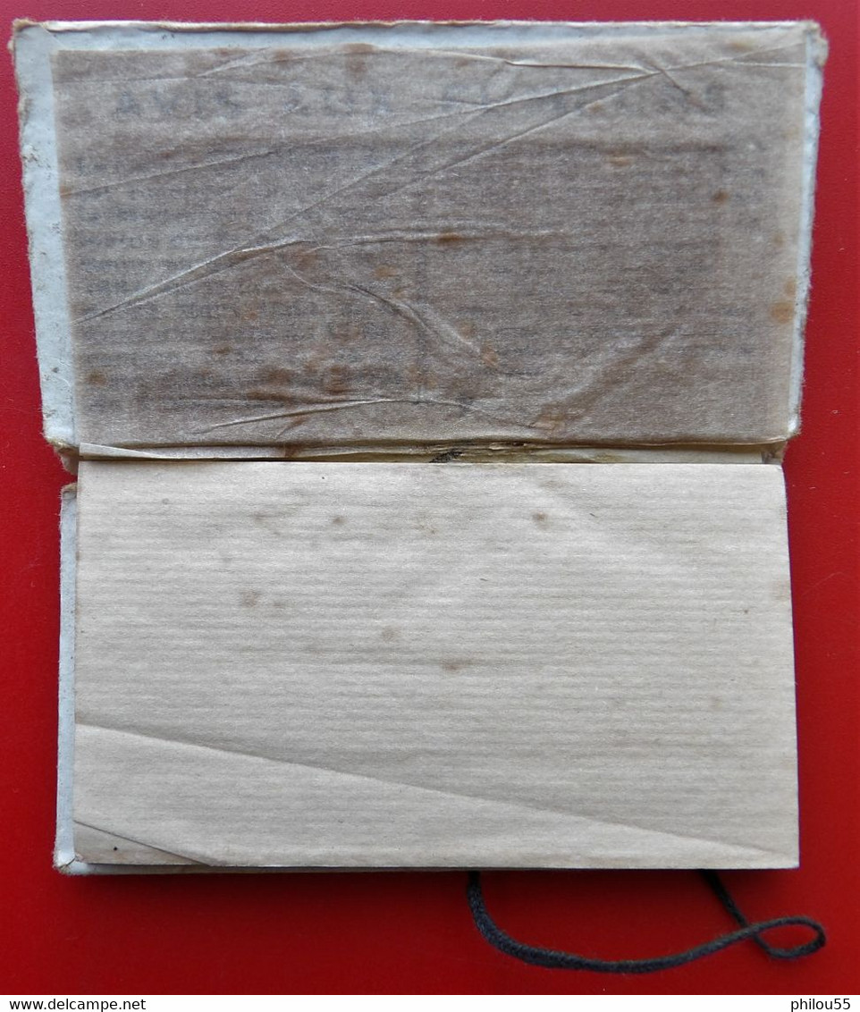 Ancien Carnet De Feuilles A Cigarettes "GOUDRON LA + Lacroix Fils" - Otros & Sin Clasificación