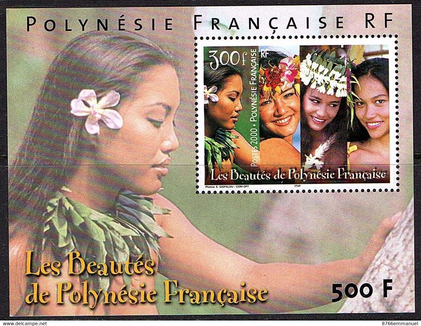 POLYNESIE BLOC FEUILLET N°25 N** - Blokken & Velletjes