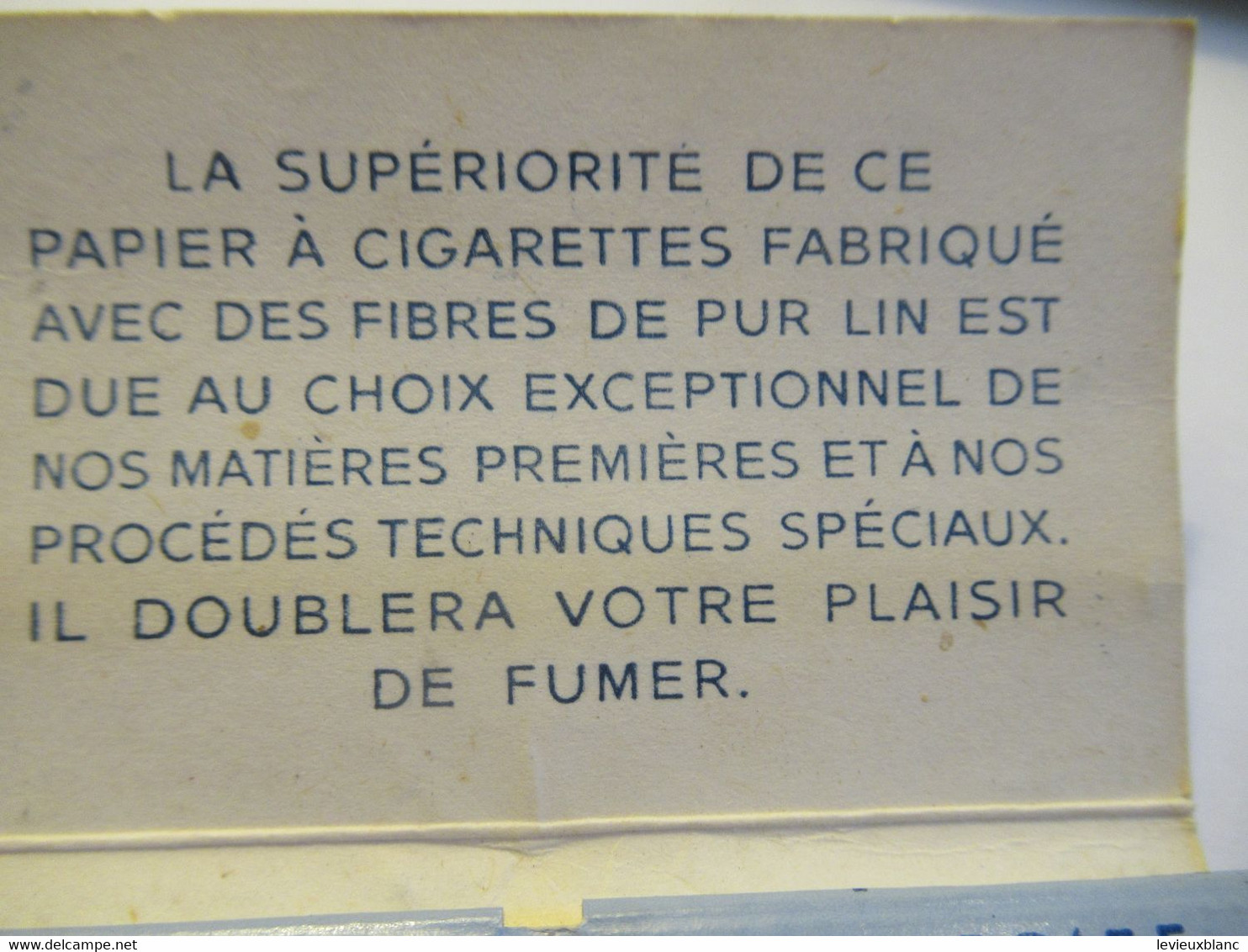 Petit Carnet De Papier à  Cigarettes / Gommé Automatique ZIG-ZAG Superfin/ LE ZOUAVE/ /1950-1960          CIG69 - Autres & Non Classés