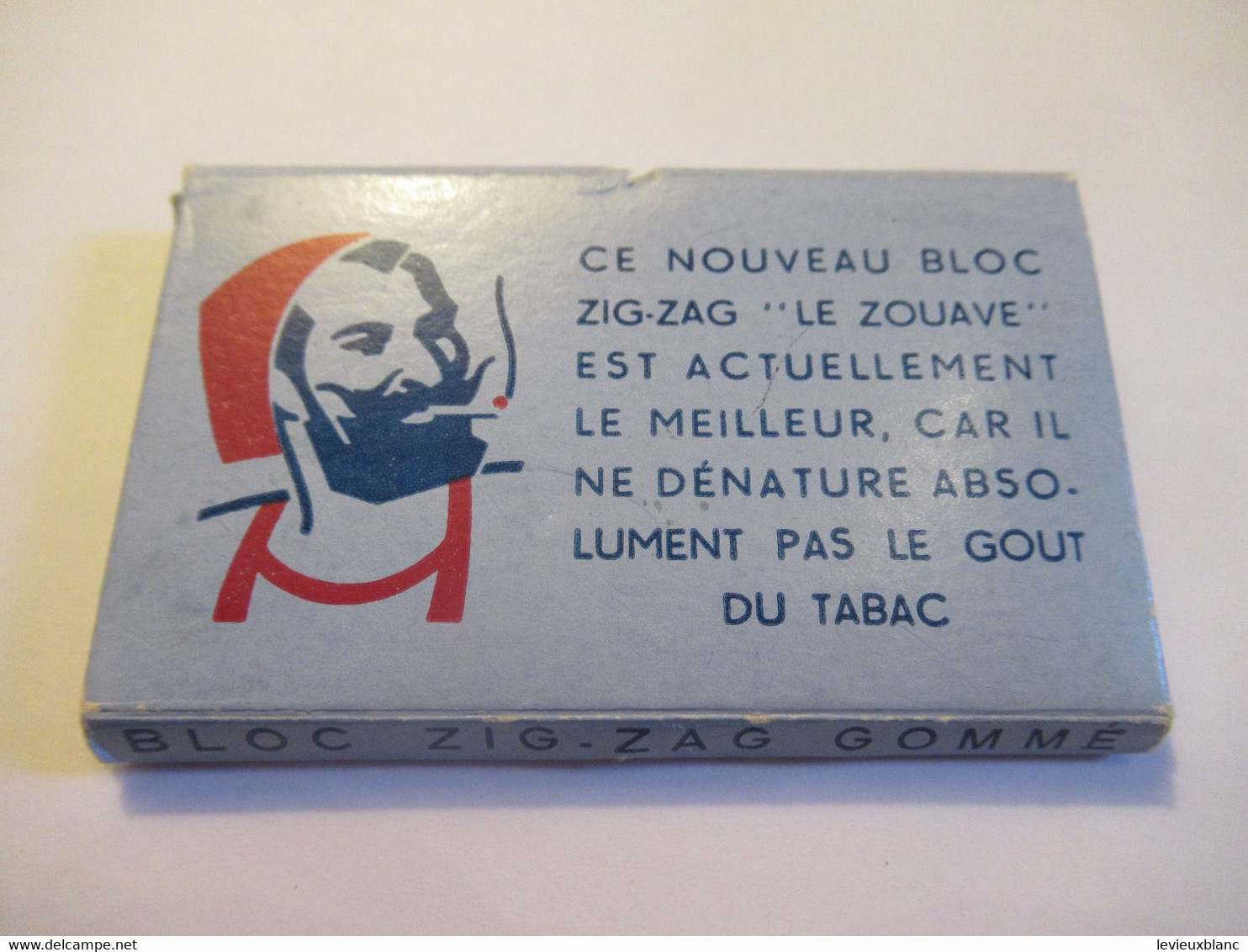 Petit Carnet de papier à  cigarettes / Gommé automatique ZIG-ZAG superfin/ LE ZOUAVE/ /1950-1960          CIG69