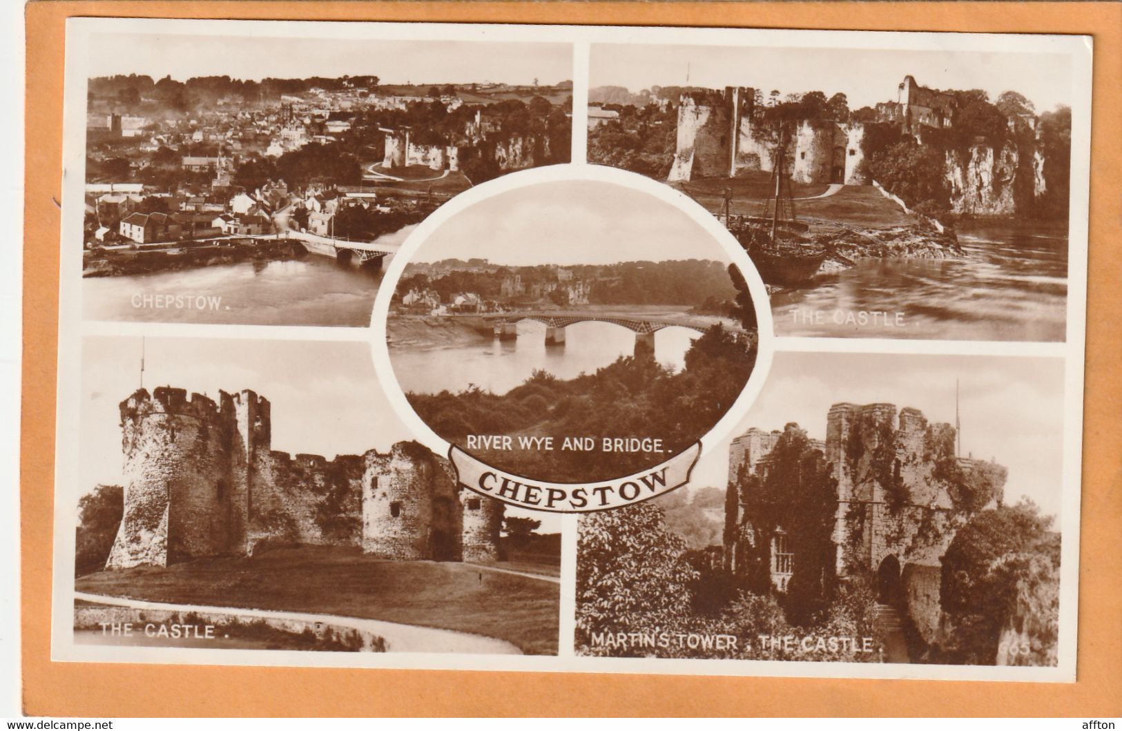 Chepstow UK Old Postcard - Monmouthshire