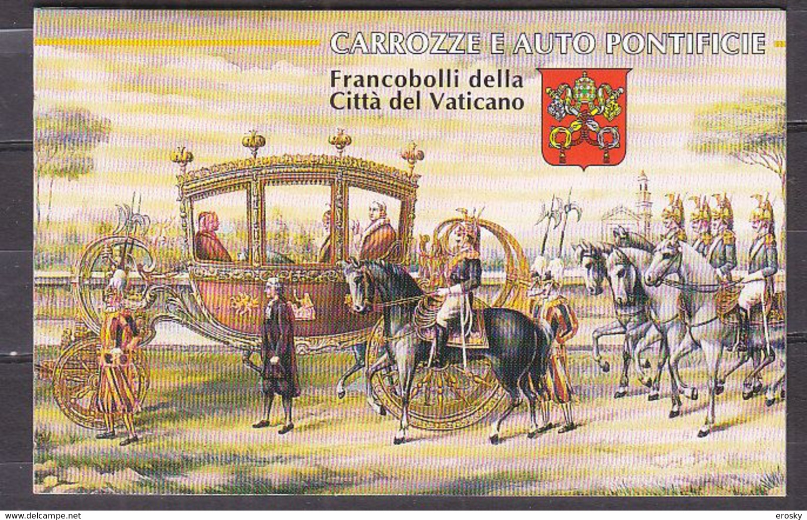 E825 - VATICANO LIBRETTO SASSONE N°5 - VATICAN Yv N° 1059 CARNET ** - Postzegelboekjes