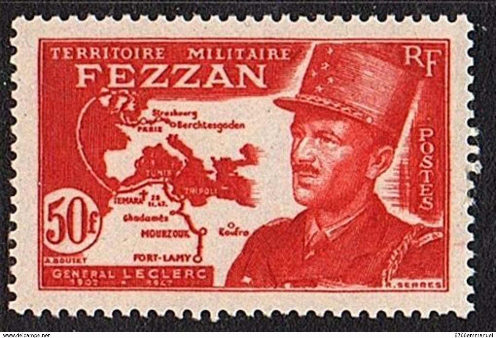 FEZZAN N°53 N** - Unused Stamps