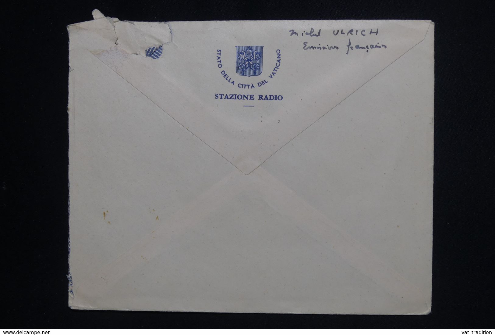 VATICAN - Affranchissement Varié. Sur Enveloppe Pour La France En 1956 - L 126260 - Cartas & Documentos