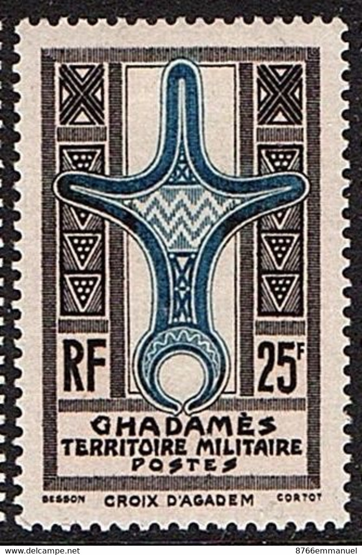 GHADAMES N°8 N* - Unused Stamps