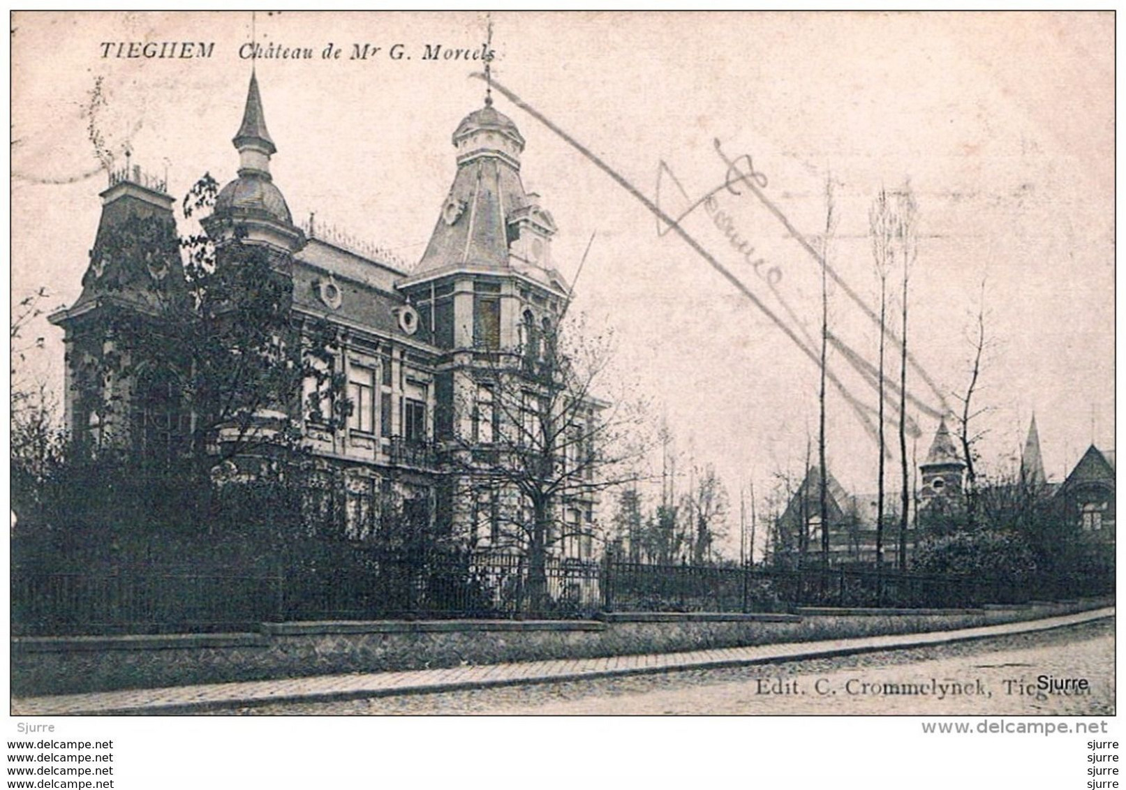 TIEGEM / Anzegem - Kasteel - Château Mr. G. Moreels - Tieghem - Anzegem