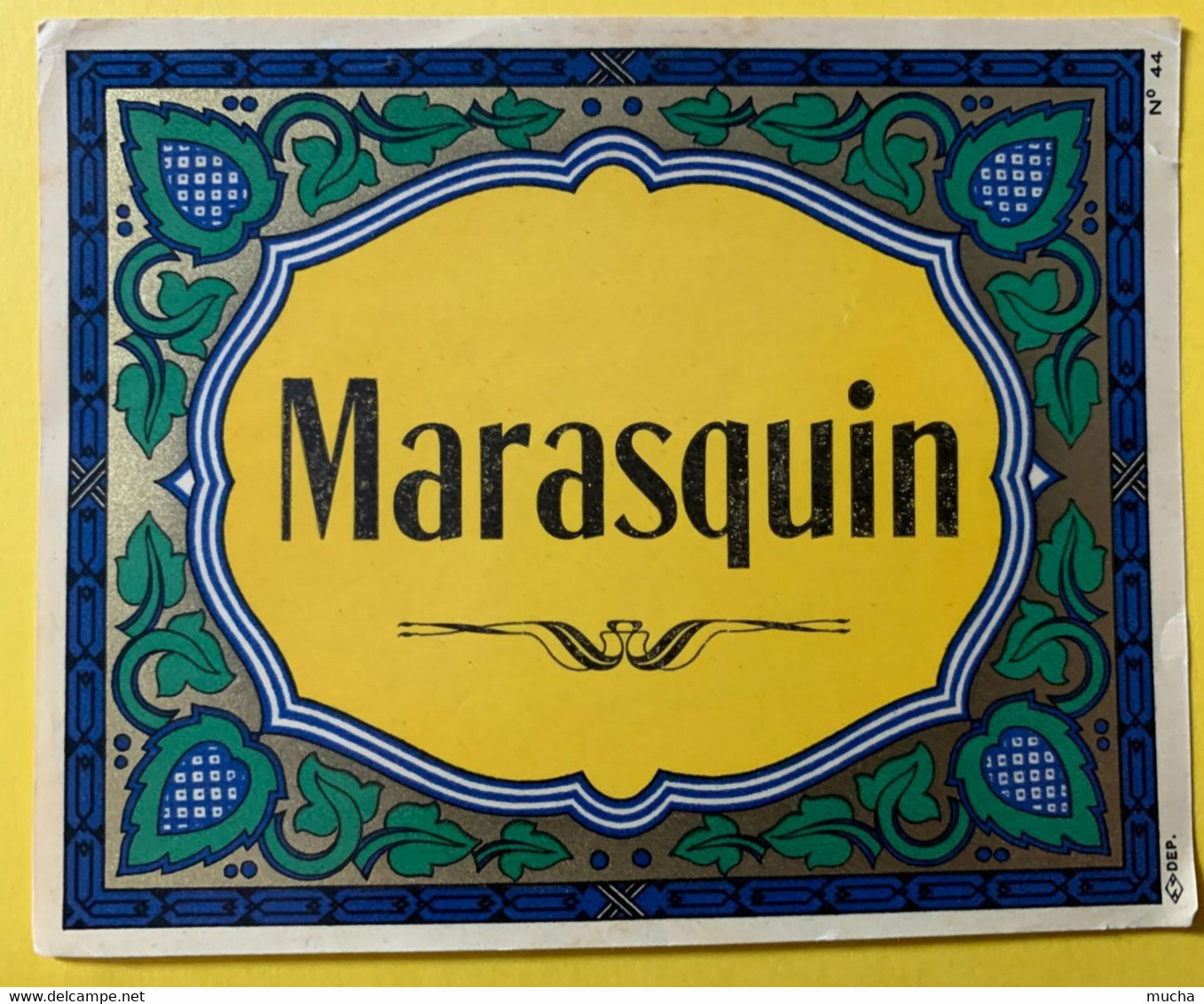 19779 -  Ancienne étiquette Marasquin - Alcohols & Spirits