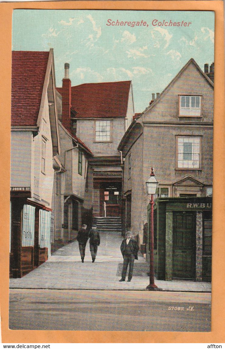Colchester UK 1906 Postcard - Colchester