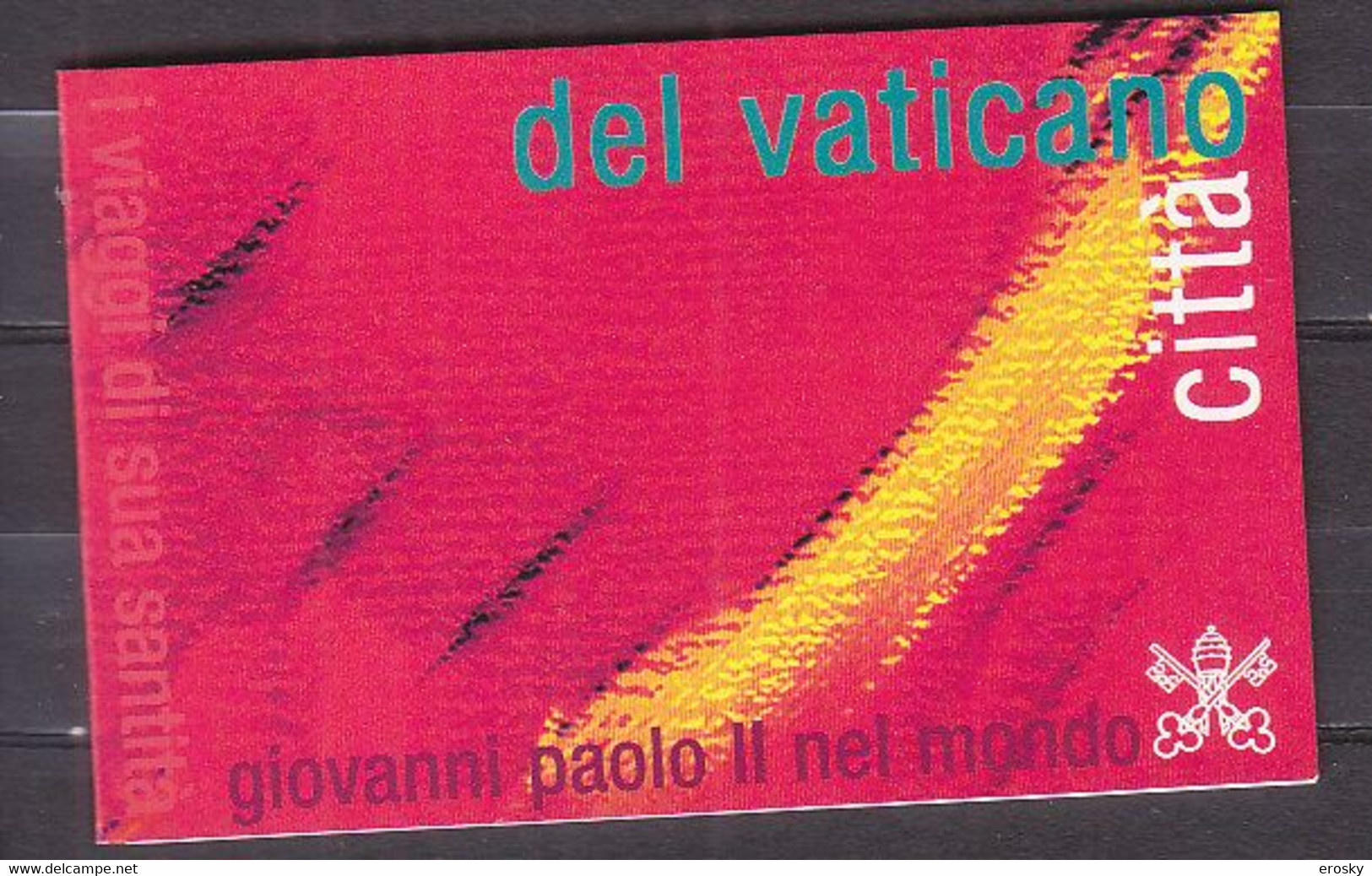 E829 - VATICANO LIBRETTO SASSONE N°9 - VATICAN Yv N° 1280 CARNET ** - Postzegelboekjes