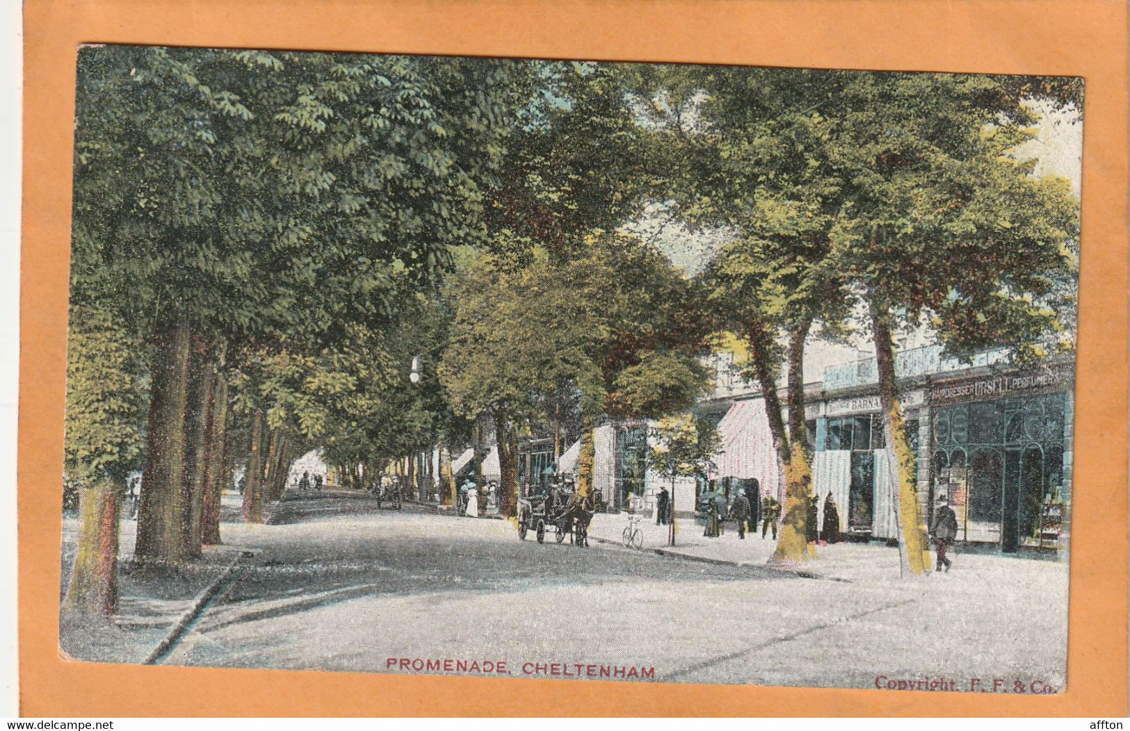 Cheltenham UK 1906 Postcard - Cheltenham