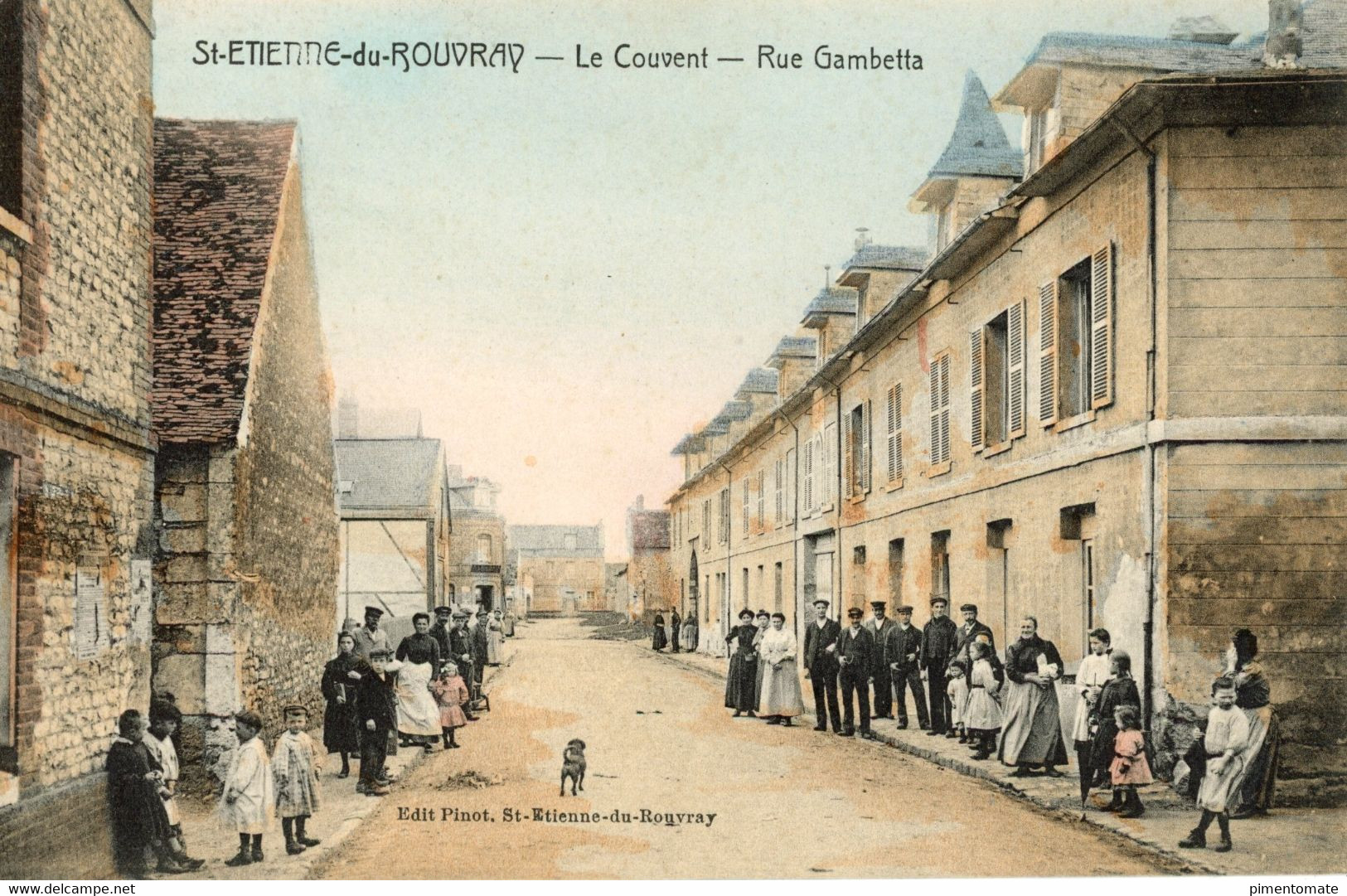 SAINT ETIENNE DU ROUVRAY RUE GAMBETTA LE COUVENT - Saint Etienne Du Rouvray