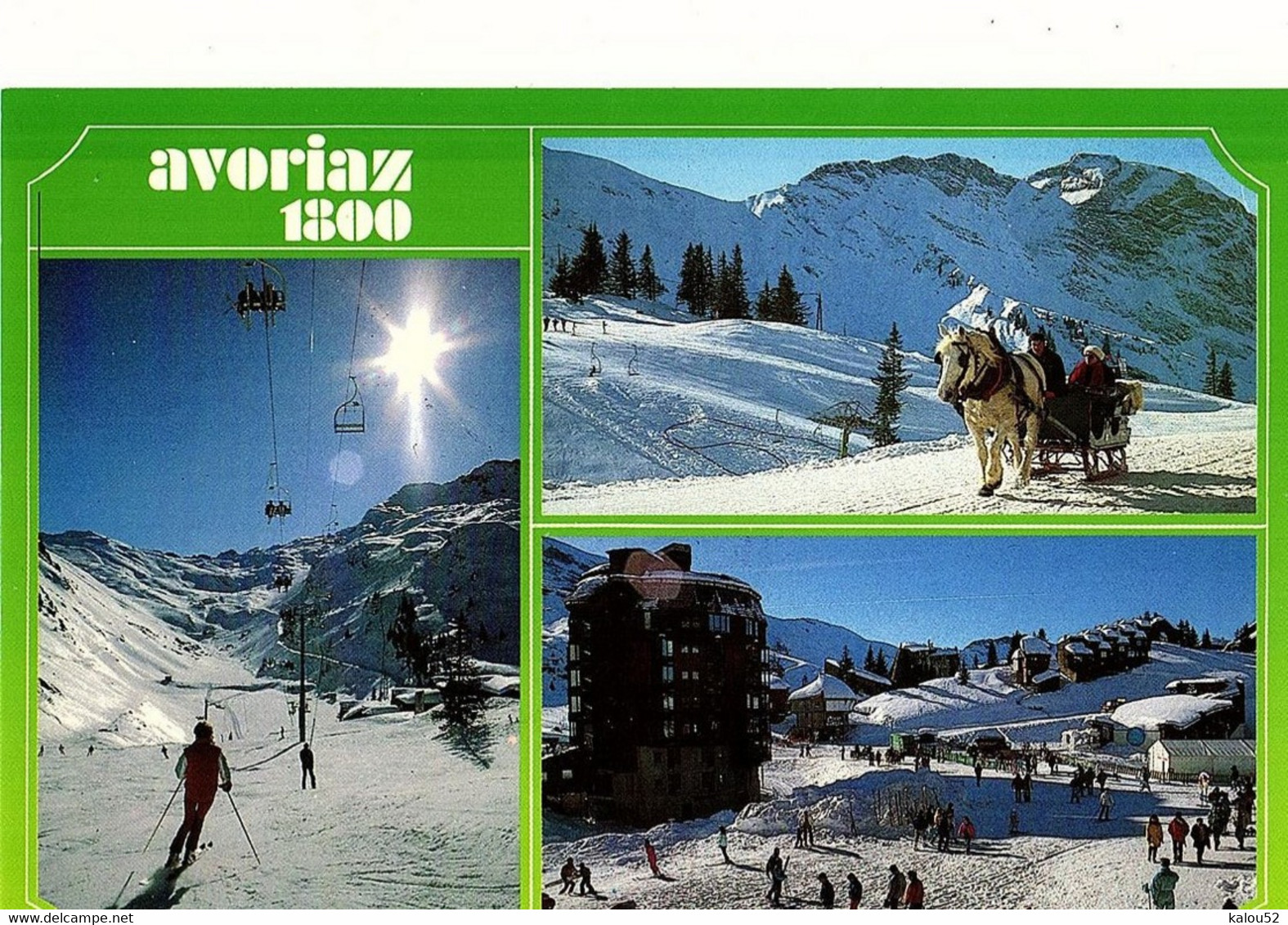 Avoriaz      /  Les Portes Du Soleil  2460 Mètre - Avoriaz