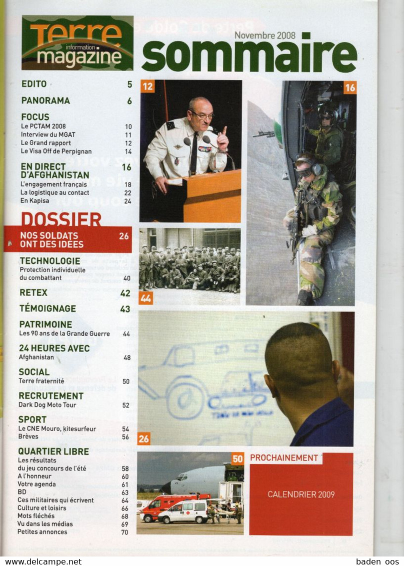 Terre Magazine 199 11/2008 - Français