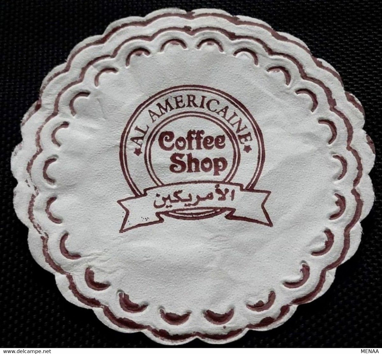 EGYPT - AL AMERICAINE COFFEE SHOP (Egypte) (Egitto) (Ägypten) (Egipto) (Egypten) Africa - Company Logo Napkins