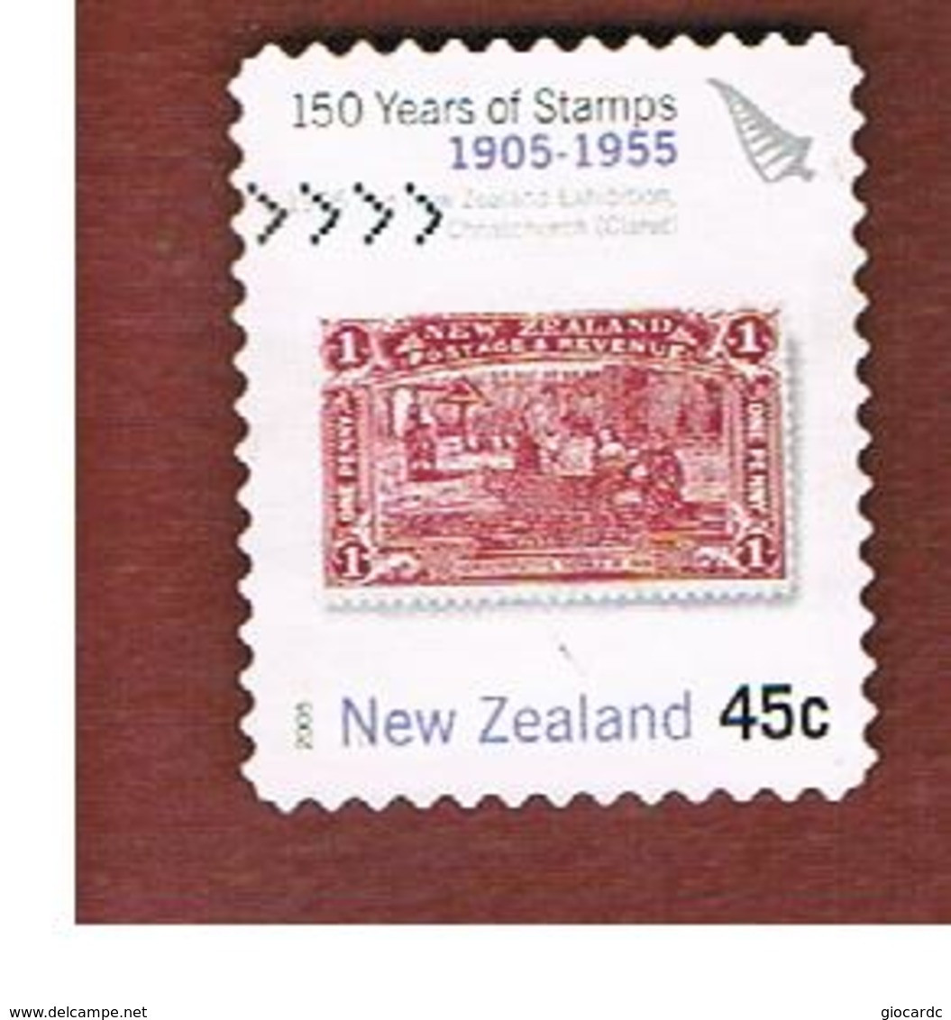 NUOVA ZELANDA (NEW ZEALAND) - SG 2783b   -  2005   150^ ANNIV. STAMPS: EXHIBITION 1906 -  USED° - Gebraucht