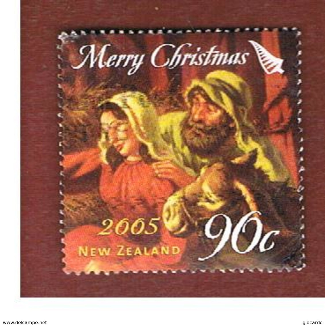 NUOVA ZELANDA (NEW ZEALAND) - SG 2821   -  2005  CHRISTMAS: MARY & JOSEPH                         -  USED° - Gebruikt