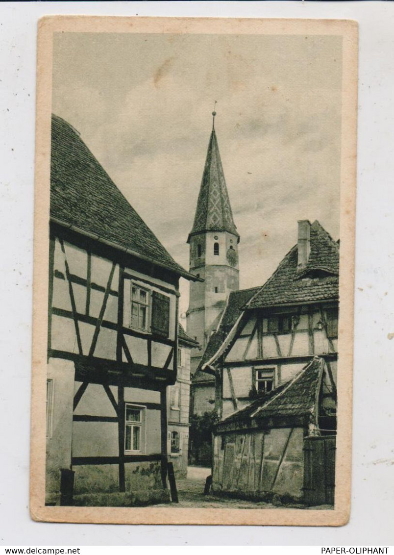 8532 BAD WINDSHEIM, Altstadt, Kirche - Bad Windsheim