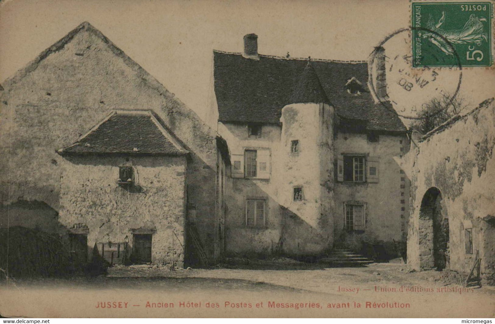 70 - JUSSEY - Ancien Hôtel Des Postes Et Messageries Avant La Révolution - Jussey