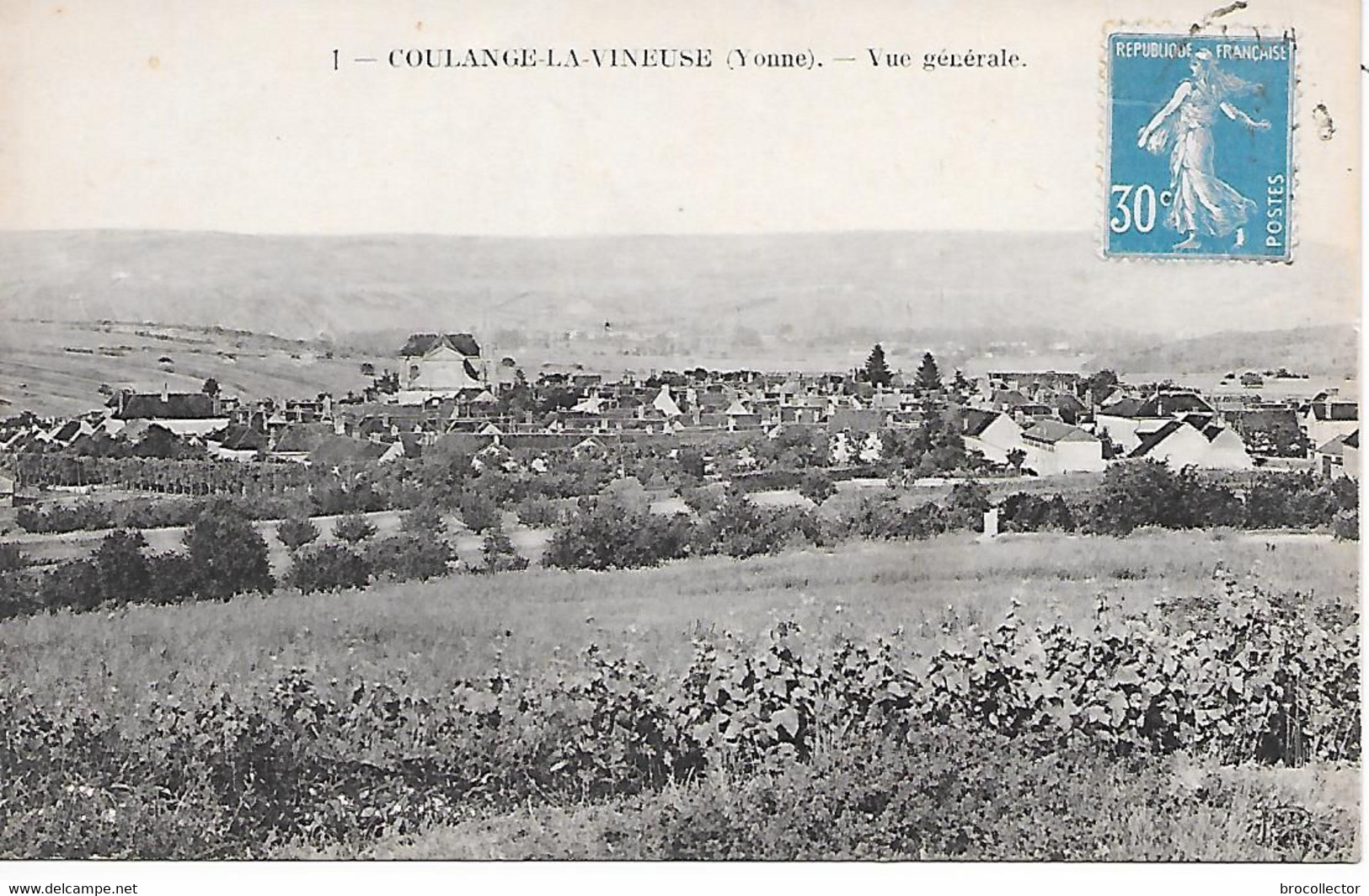 COULANGE ( 89 ) - Vue Générale - Coulanges La Vineuse