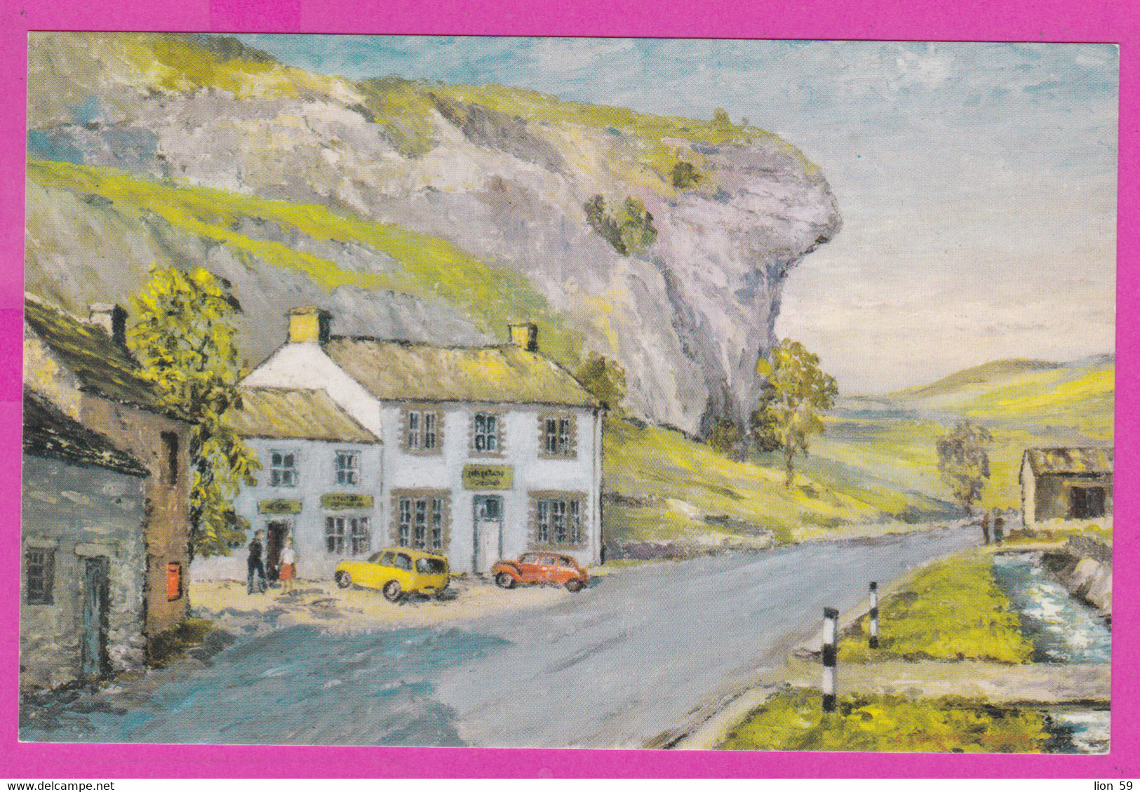 277174 / England Art Ernest Charlton Taylor - Kilnsey ,Wharfedale ,Village Summerbridge Harrogate North Yorkshire PC/4 - Harrogate