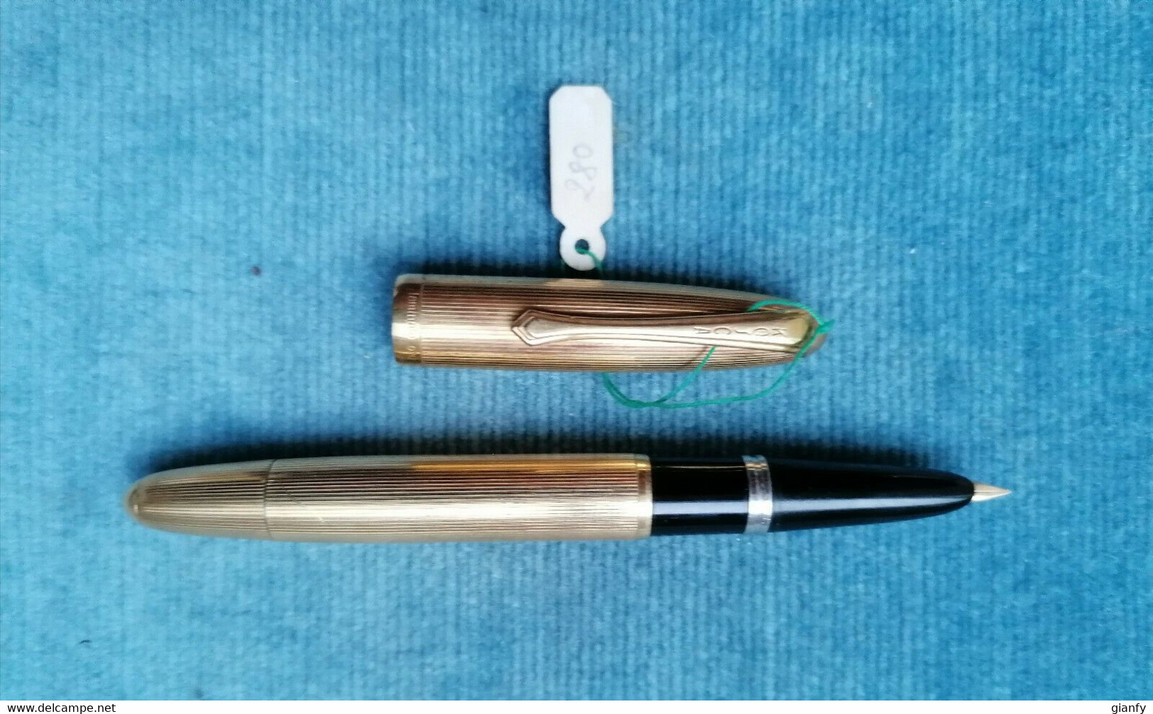 PENNA STILOGRAFICA & PORTAMINA KOSCA WRITEWELL ORO 1950 PEN & PENCIL MADE IN ITALY - Stylos