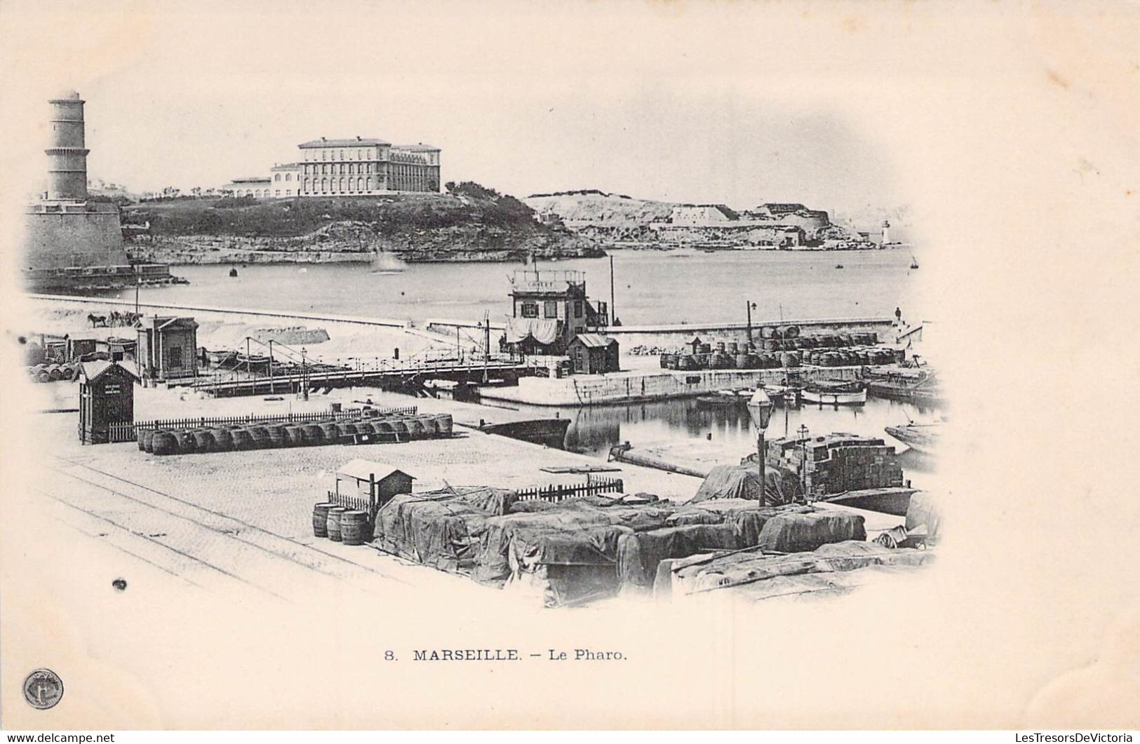 CPA Précurseur - 13 - Marseille - Le Pharo - Vue Sur Le Chateau D'if - Dos Non Divisé - Kasteel Van If, Eilanden…