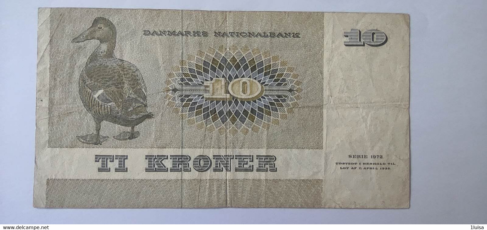 Danimarca 10 Kroner 1972 - Denemarken