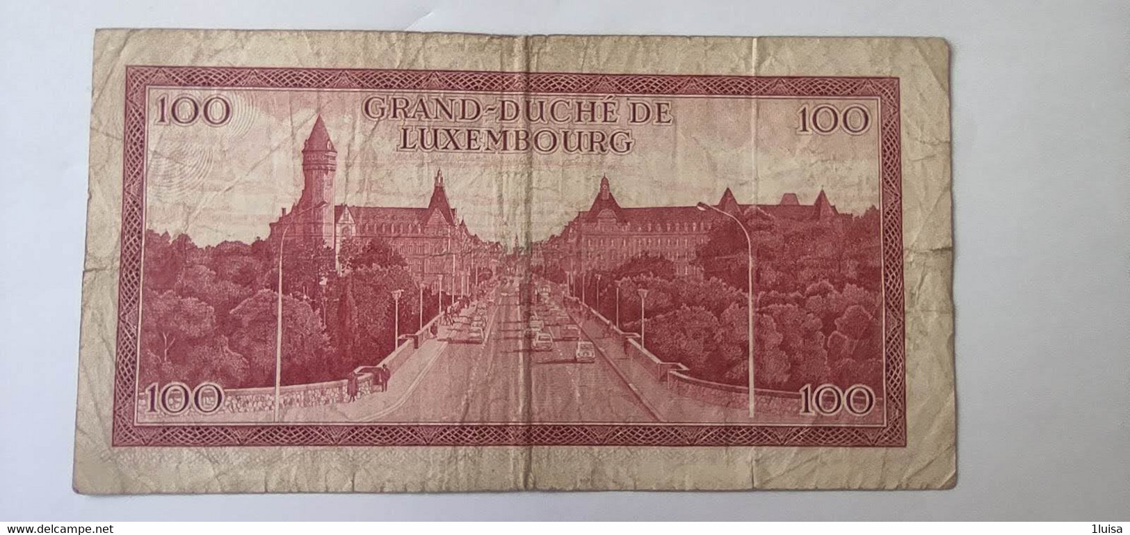 Lussemburgo 100 Francs 1970 - Lussemburgo