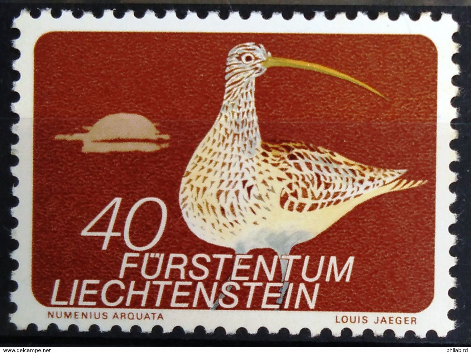 OISEAUX - LIECHTENSTEIN                N° 539                       NEUF** - Grey Partridge