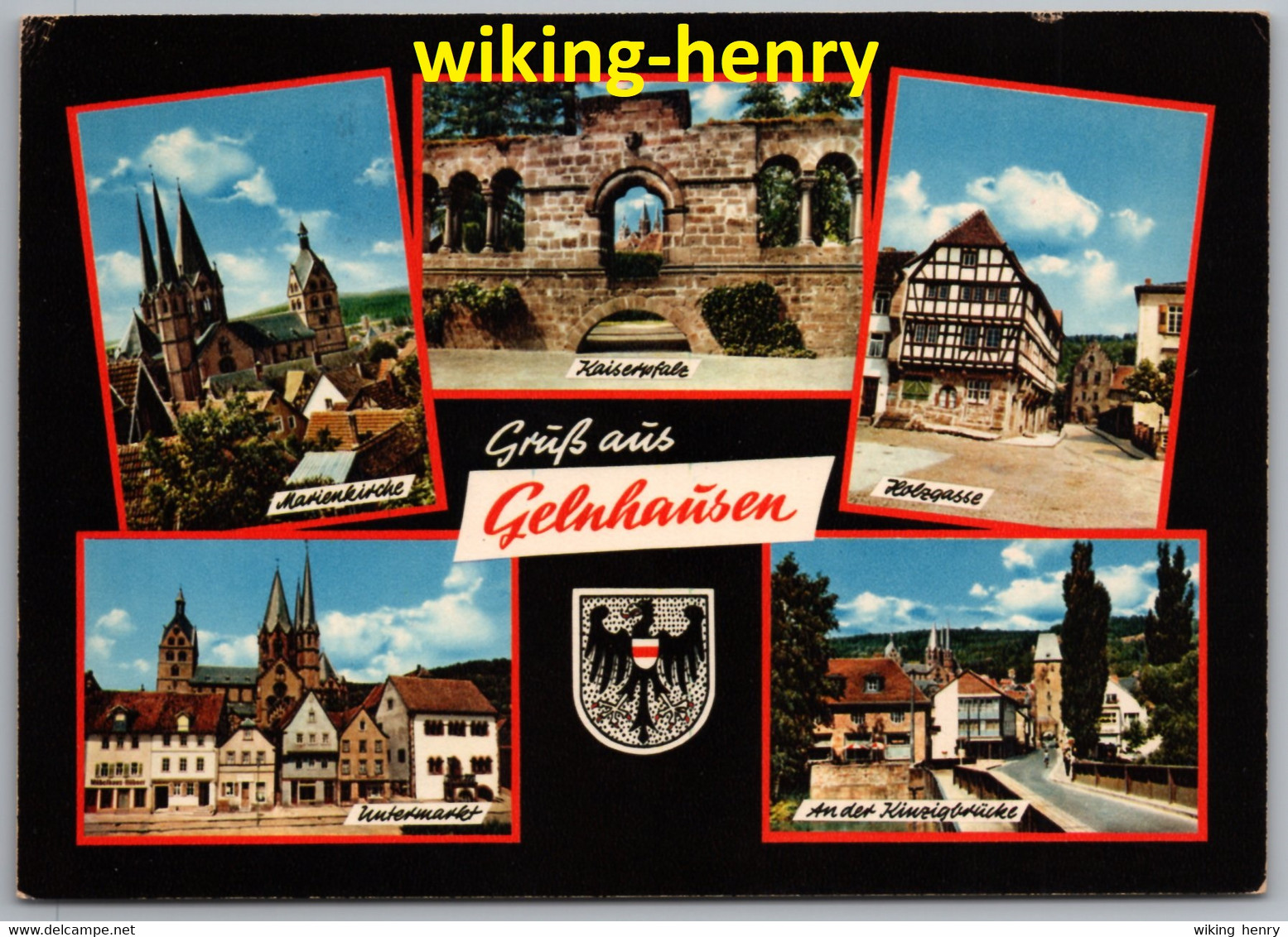 Gelnhausen - Mehrbildkarte 3 - Gelnhausen