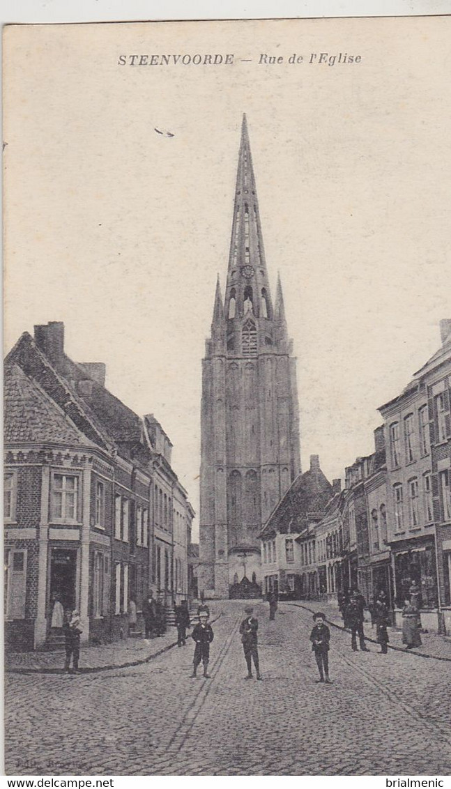 STEENVOORDE  Rue De L'Eglise - Steenvoorde