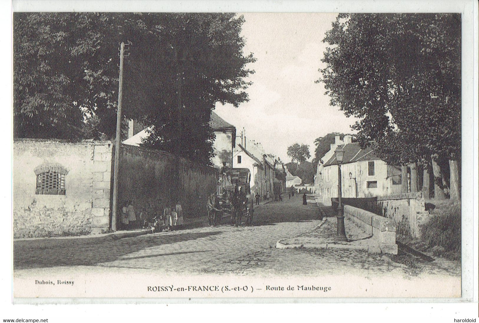 CPA 95 - ROISSY EN FRANCE - ROUTE DE MAUBEUGE - Roissy En France