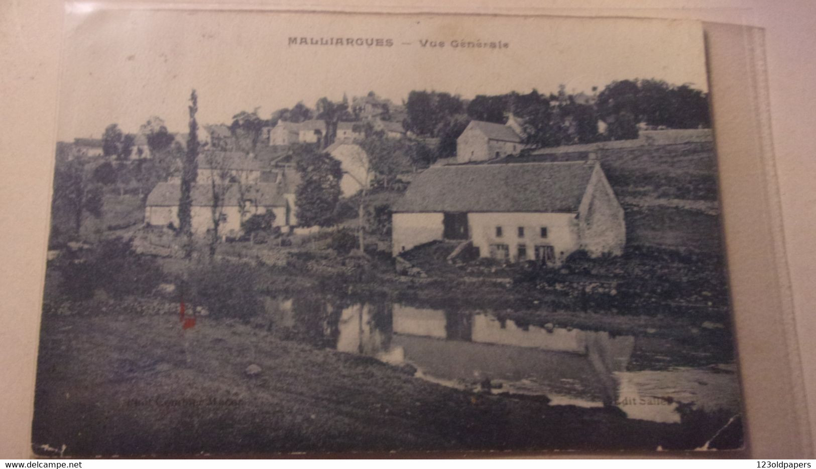 15 CANTAL VOYAGEE  MALLIARGUES VUE GENERALE  1945  EDIT SALLES - Sonstige & Ohne Zuordnung