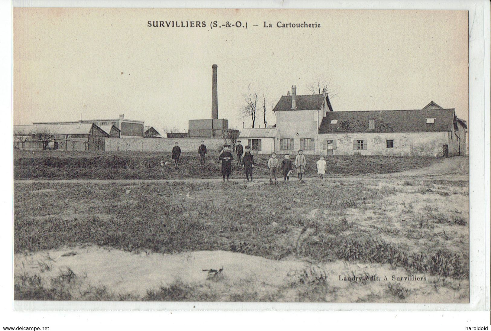 CPA 95 - SURVILLIERS - LA CARTOUCHERIE - Survilliers