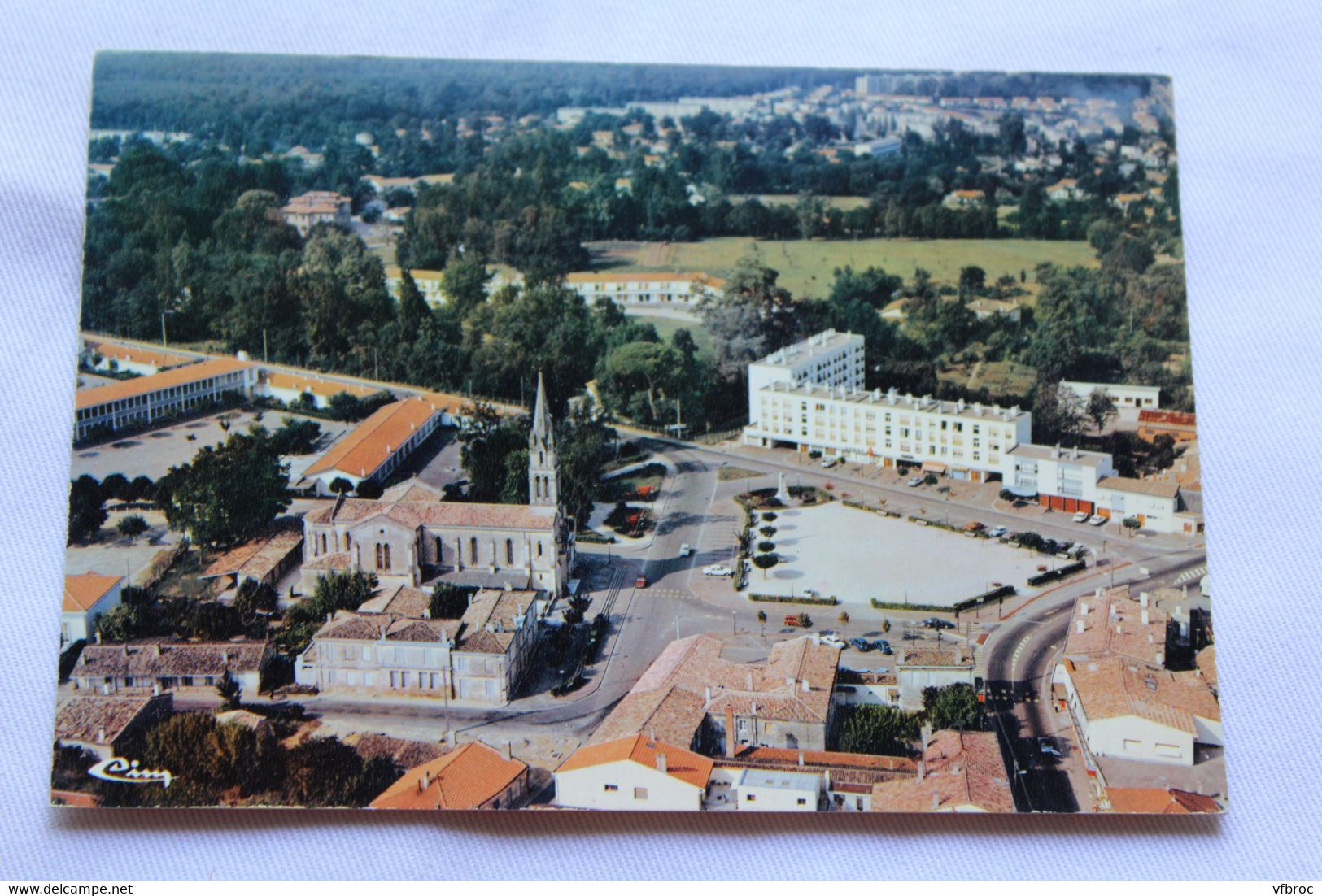 Cpm, Gradignan, Vue Aérienne, Le Centre, Gironde 33 - Gradignan