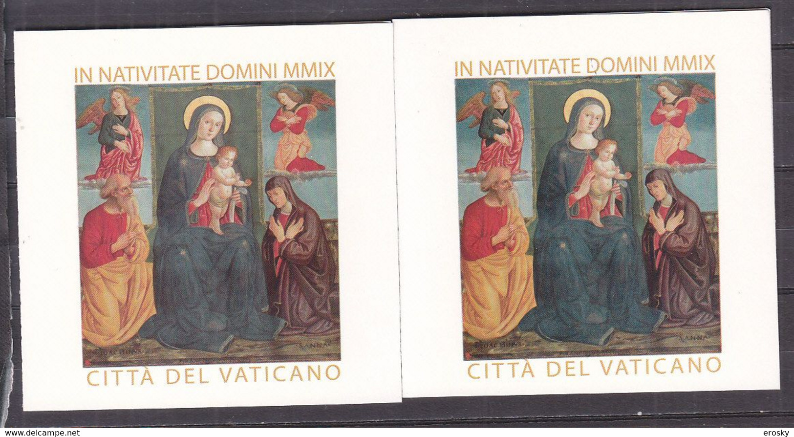 E846 - VATICANO LIBRETTO Unificato N°17A/B ** CARNET - Postzegelboekjes