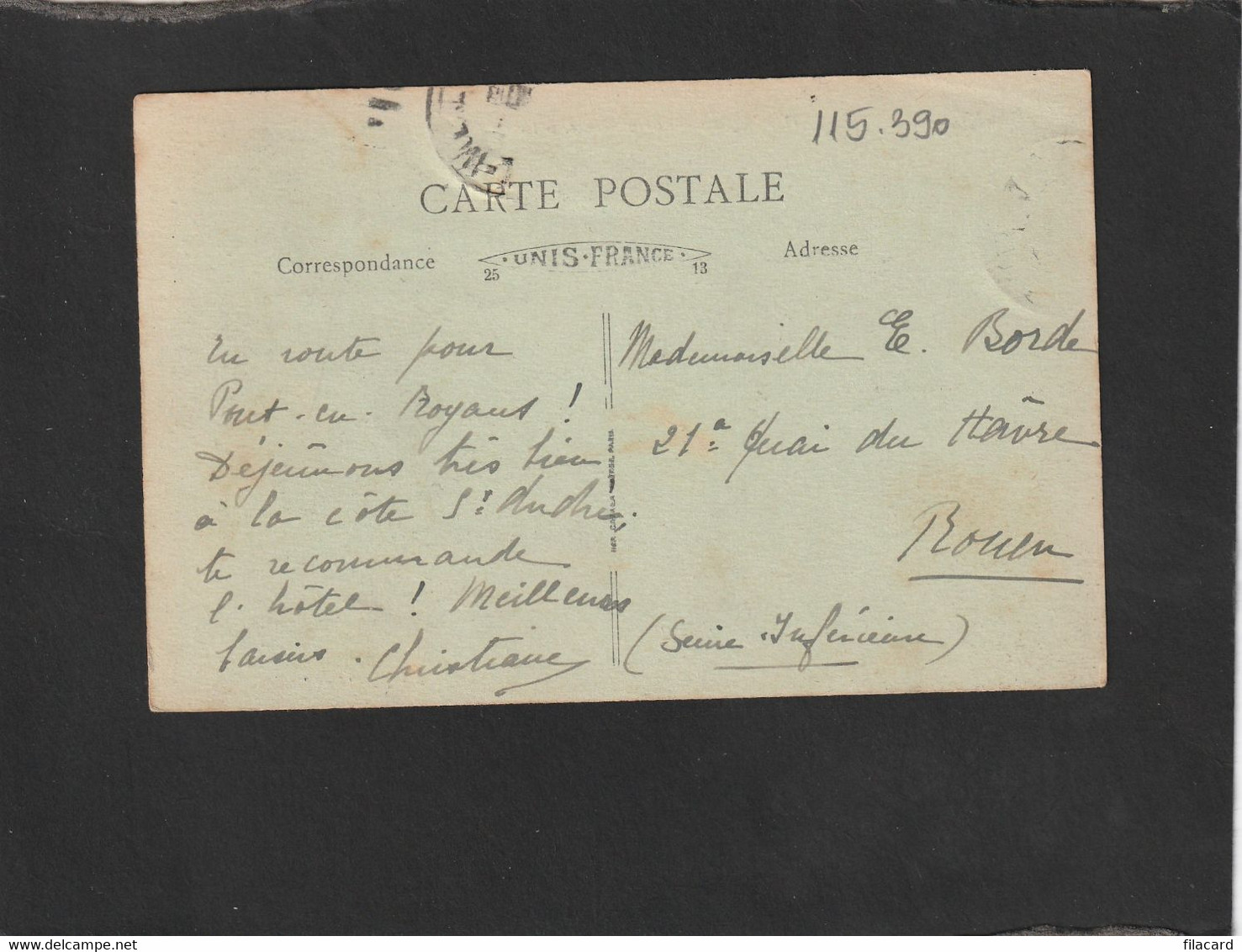 115390          Francia,     Lyon,   Vue   Generale,  Prise  De  Fourviere,   VG  1923 - Lyon 7