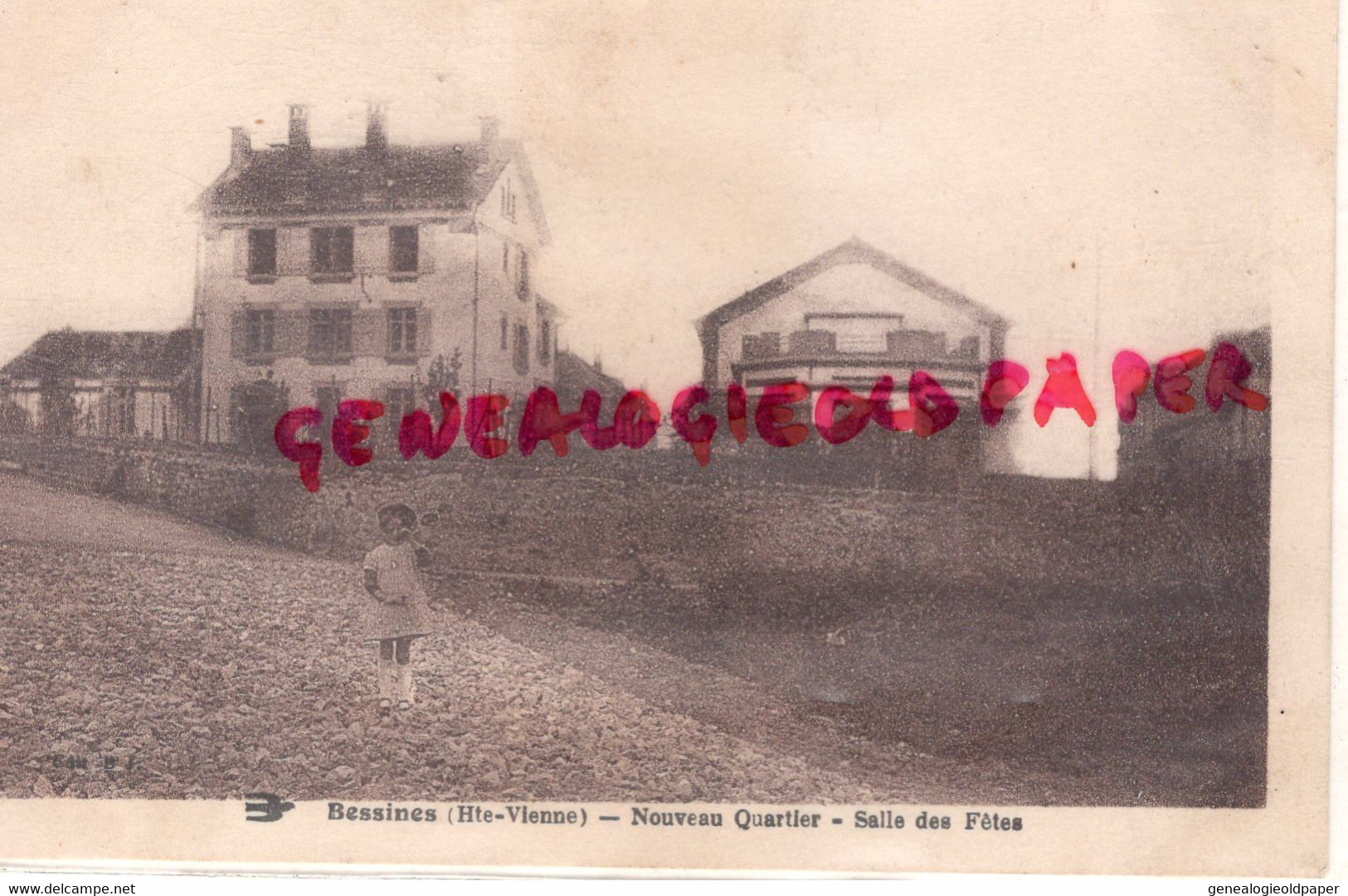 87- BESSINES SUR GARTEMPE- NOUVEAU QUARTIER  SALLE DES FETES - Bessines Sur Gartempe