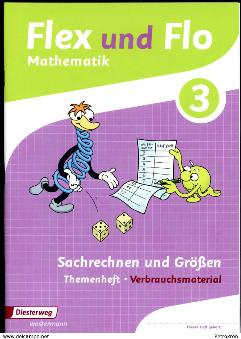 Diesterweg Flex Und Flo Mathematik Themenheft Sachrechnen Klasse 3 Grundschule - Schoolboeken