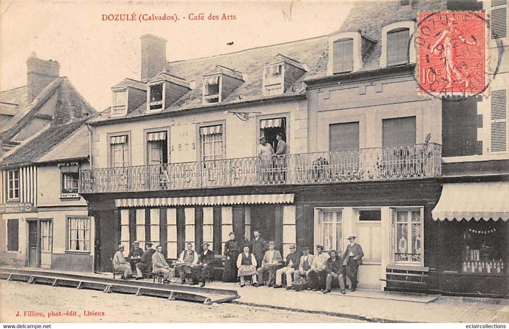 Dozulé          14          Café Des Arts            (voir Scan) - Other & Unclassified