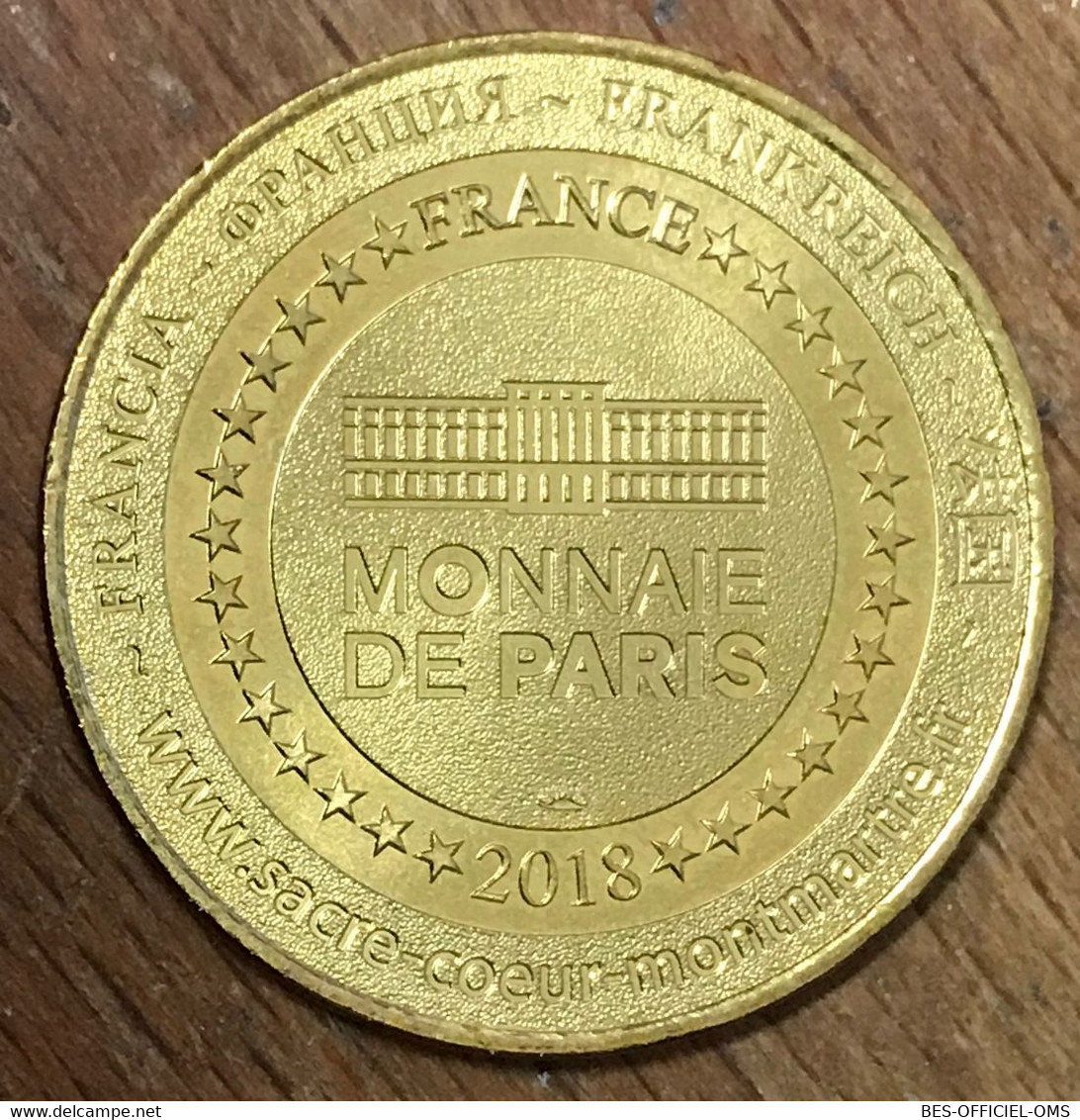 75018 BASILIQUE DU SACRÉ-COEUR MDP 2018 MÉDAILLE MONNAIE DE PARIS JETON TOURISTIQUE MEDALS COINS TOKENS - 2018