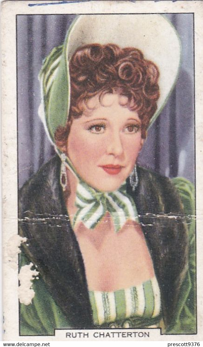 My Favourite Part 1937 - 42 Ruth Chatterton "A Royal Divorce" - Gallaher - Film Star - Facsimile Autograph - Gallaher