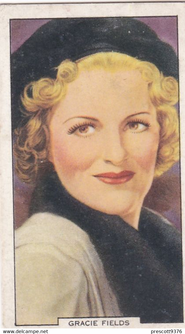 My Favourite Part 1937 - 31 Gracie Fields "Sally Perkins" - Gallaher - Film Star - Facsimile Autograph - Gallaher