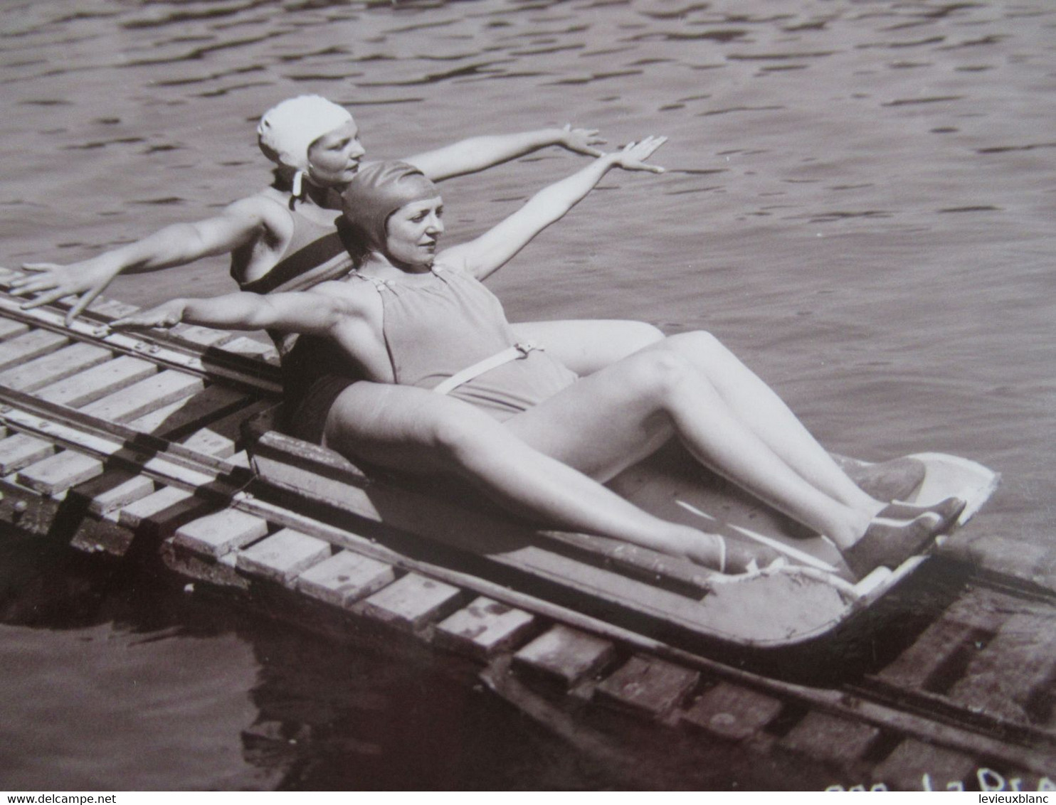 La Plage  De L'Isle Adam ( Seine & Oise)/La Descente Du Toboggan/Edition De La Plage/  Vers 1950 ?     CPDIV367 - L'Isle Adam