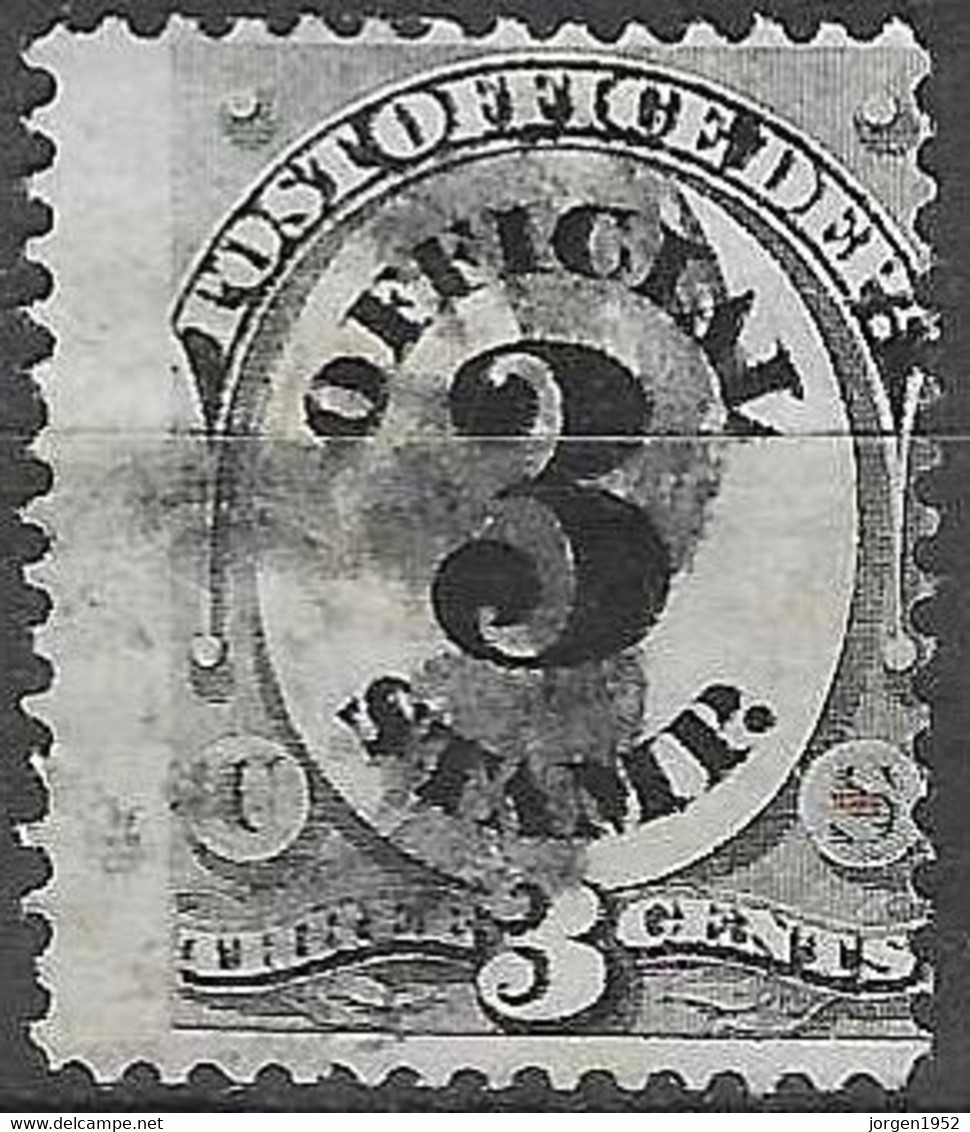 UNITED STATES # FROM 1873   MICHEL D483 B - Dienstzegels