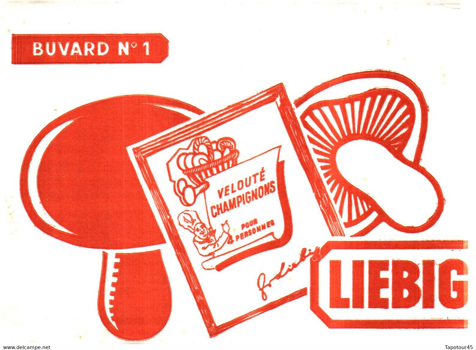 P L/	11/7	> 46	Buvard	Potage 	Liebig N°1	N= 2B - Produits Laitiers